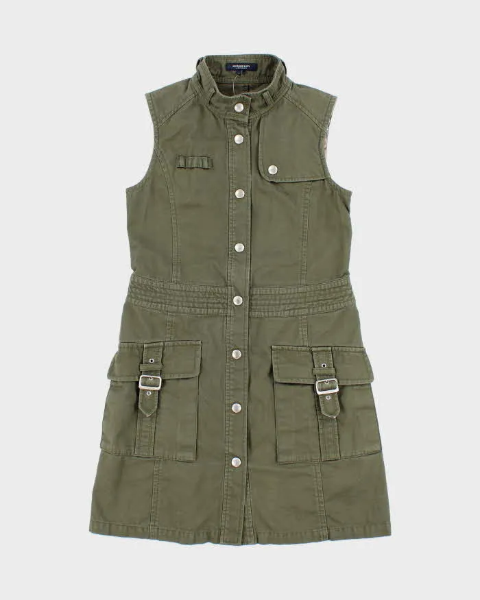 Vintage Burberry Cargo Mini Dress - XS sold by Rokit