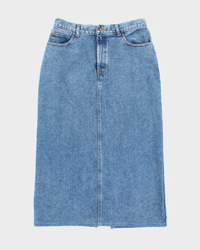 Vintage 90s/00s Jones New York Denim Midi Skirt - W32 made by Jones New York