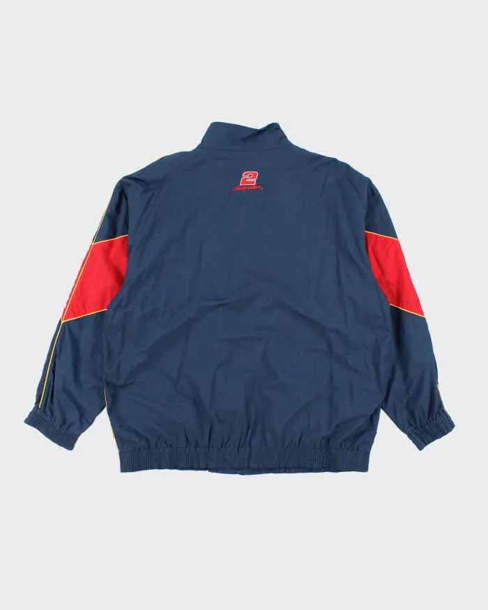 Vintage Chase Authentics Miller Lite Racing Graphic Print Windbreaker Jacket - XL sold by Rokit product image thumbnail 2
