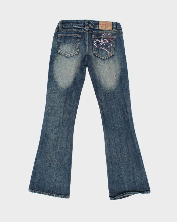 Vintage Y2k 00s Spinkle Rhinestone Jeans - W28 L30 sold by Rokit product image thumbnail 2