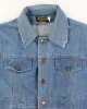 Vintage 70's Sears Light Wash Button Up Denim Workwear Jacket - M sold by Rokit