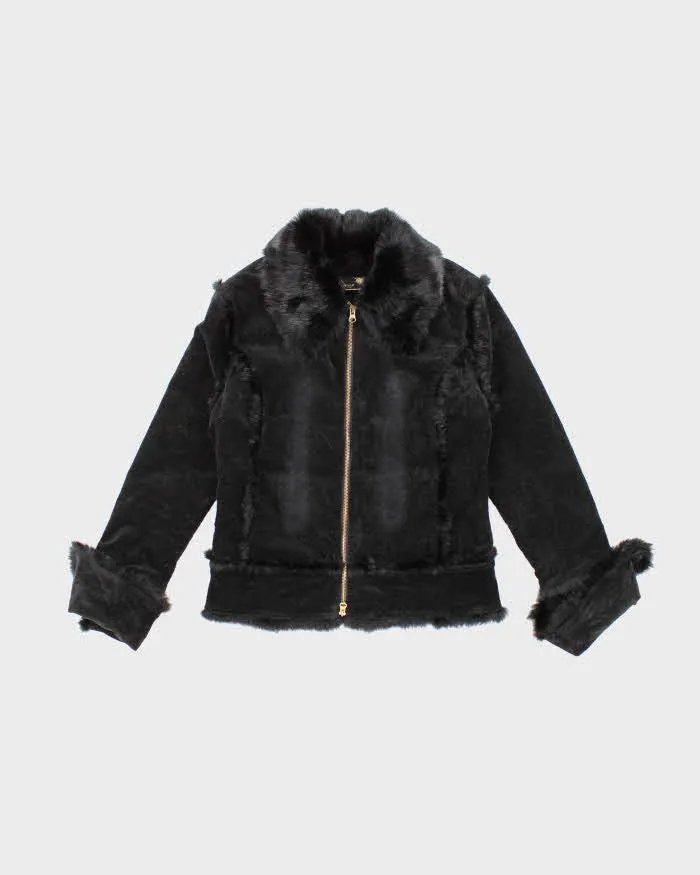 Vintage Y2k 00s Buffalo Corduroy Faux Fur Jacket - M sold by Rokit