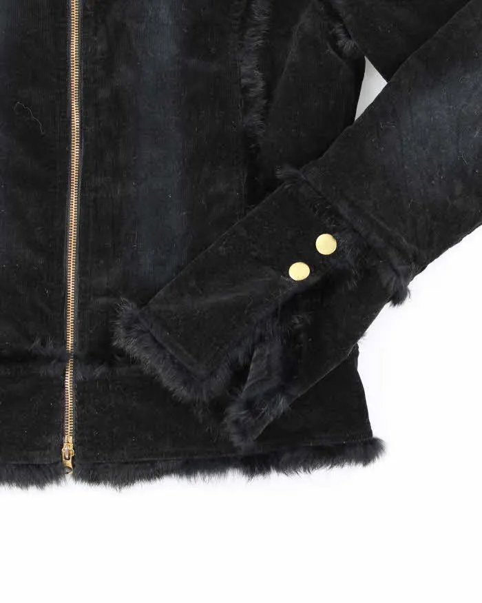 Vintage Y2k 00s Buffalo Corduroy Faux Fur Jacket - M sold by Rokit product image thumbnail 4