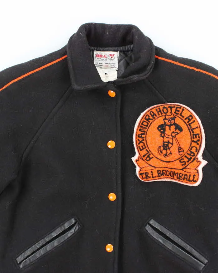 Vintage 80's Alley Cats Embroidered Wool Varsity Jacket - S sold by Rokit product image thumbnail 3