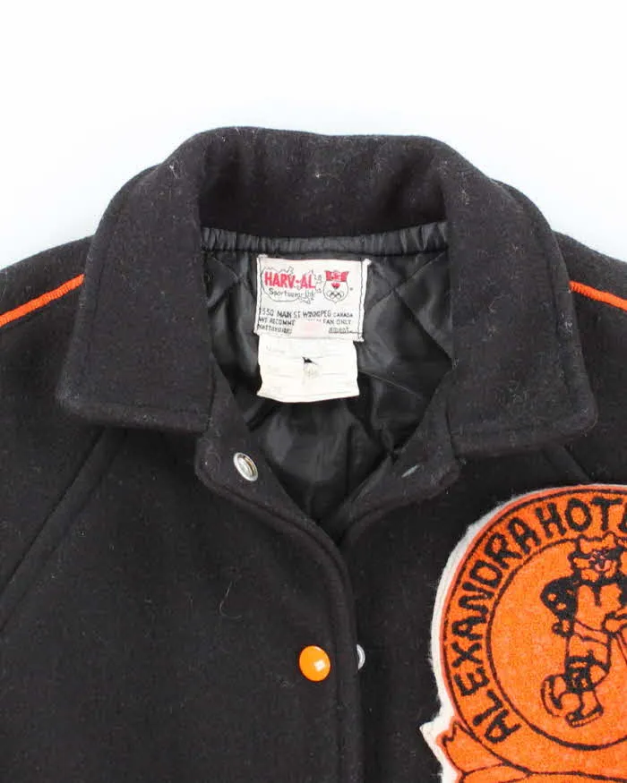 Vintage 80's Alley Cats Embroidered Wool Varsity Jacket - S sold by Rokit product image thumbnail 5