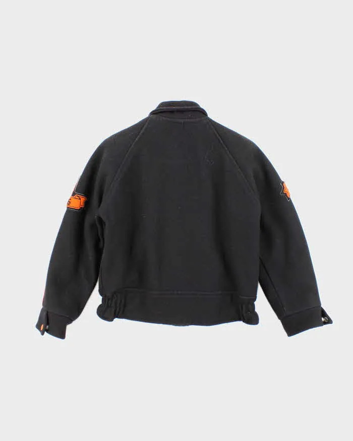 Vintage 80's Alley Cats Embroidered Wool Varsity Jacket - S sold by Rokit product image thumbnail 2