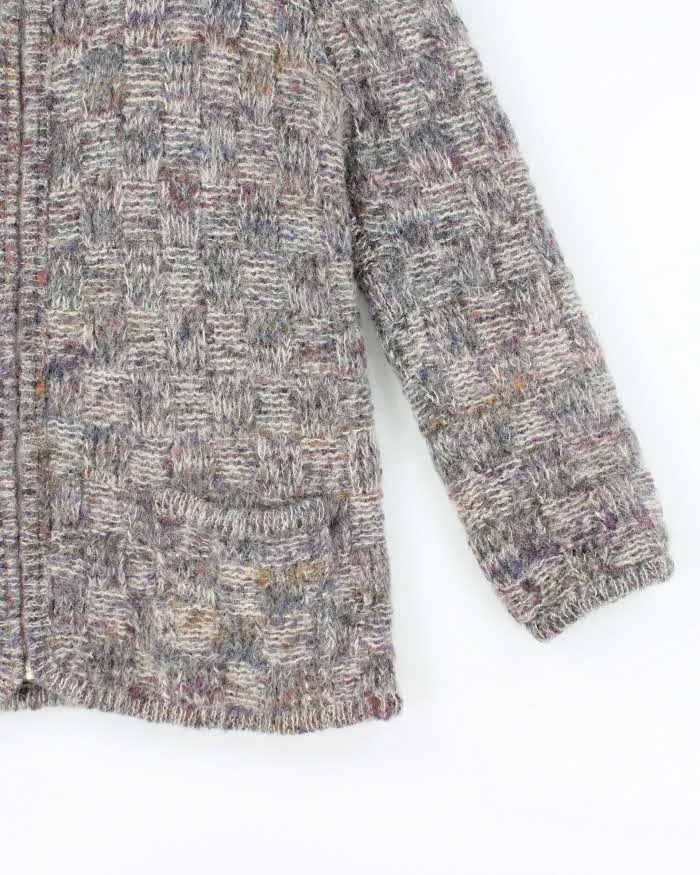 Vintage 70s Nordstrom Wool Zip-up Jumper - S sold by Rokit product image thumbnail 4