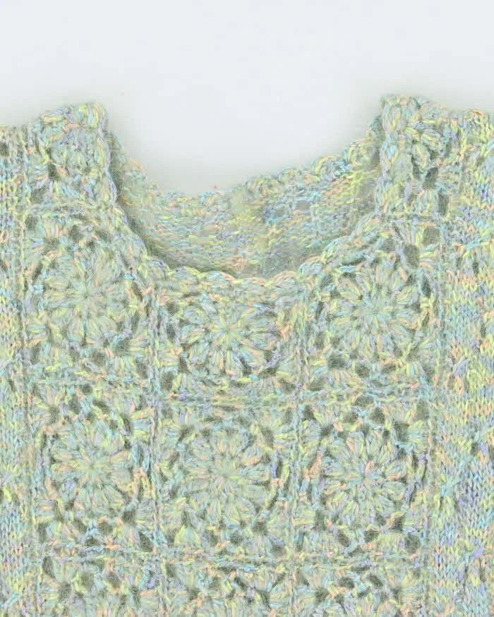Vintage Handmade Multicoloured Knit Jumper - S sold by Rokit product image thumbnail 5