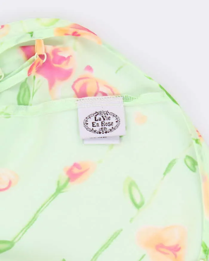 Vintage Y2k 00s La Vie En Rose Mesh Slip Dress - S sold by Rokit product image thumbnail 5