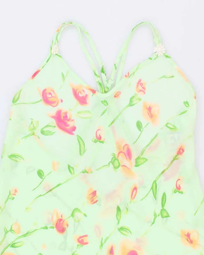 Vintage Y2k 00s La Vie En Rose Mesh Slip Dress - S sold by Rokit product image thumbnail 3