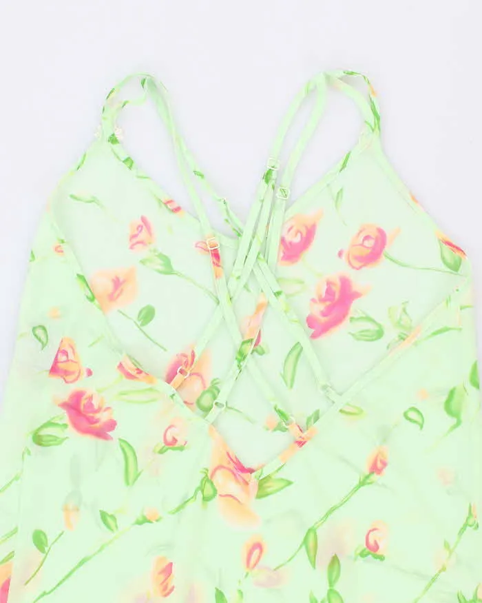 Vintage Y2k 00s La Vie En Rose Mesh Slip Dress - S sold by Rokit product image thumbnail 4