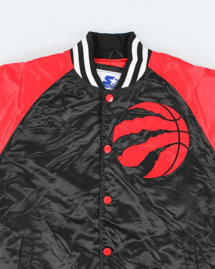 Vintage 90's Starter NBA Toronto Raptors Bomber Jacket - M sold by Rokit product image thumbnail 3