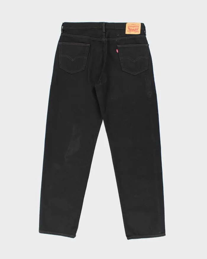 Vintage 2000's Levi's 550 Black Dark Wash Jeans - W36 L34 sold by Rokit product image thumbnail 2