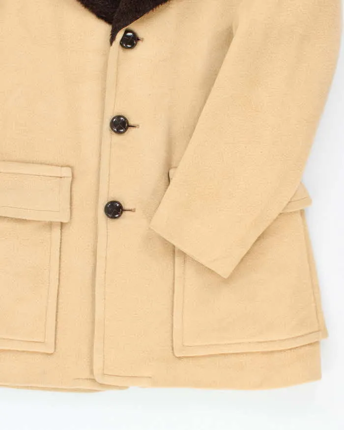 Vintage 50's Pendleton Heavyweight Fur Collared Overcoat - L sold by Rokit product image thumbnail 4