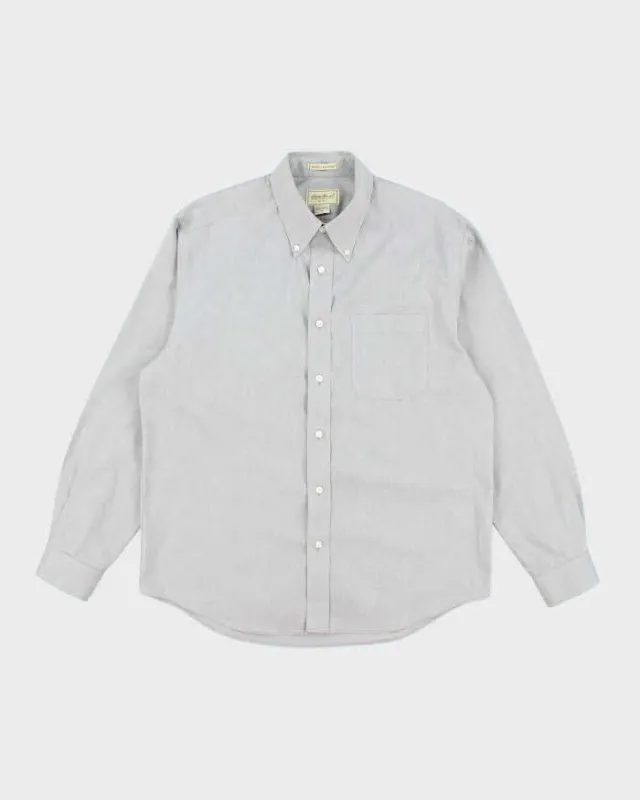 Vintage 2000's Eddie Bauer Wrinkle Resistant Plain Shirt - M sold by Rokit