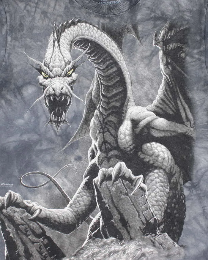 Vintage Y2k 00s The Mountain Dragon T-shirt - S sold by Rokit product image thumbnail 3