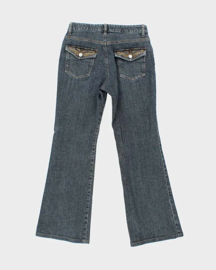 Vintage Y2k 00s Nuovo Nuovo Rhinestone Jeans - W26 L26 sold by Rokit product image thumbnail 2