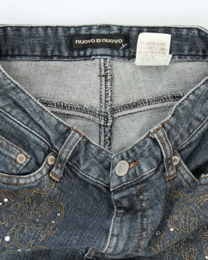 Vintage Y2k 00s Nuovo Nuovo Rhinestone Jeans - W26 L26 sold by Rokit product image thumbnail 5