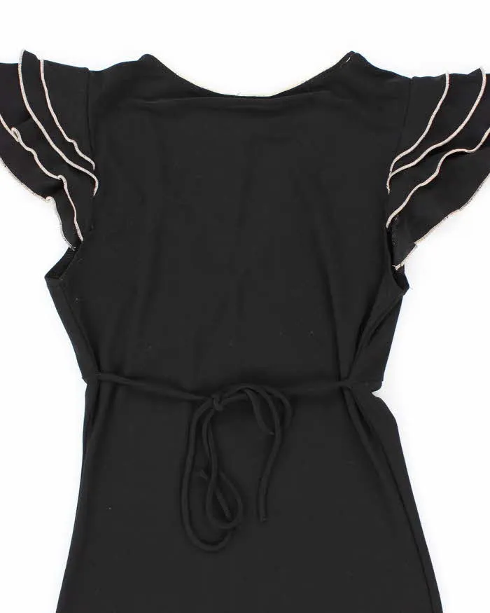 Vintage 90s Jump Ruffle Sleeve Dress - S sold by Rokit product image thumbnail 4
