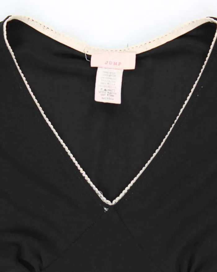 Vintage 90s Jump Ruffle Sleeve Dress - S sold by Rokit product image thumbnail 5