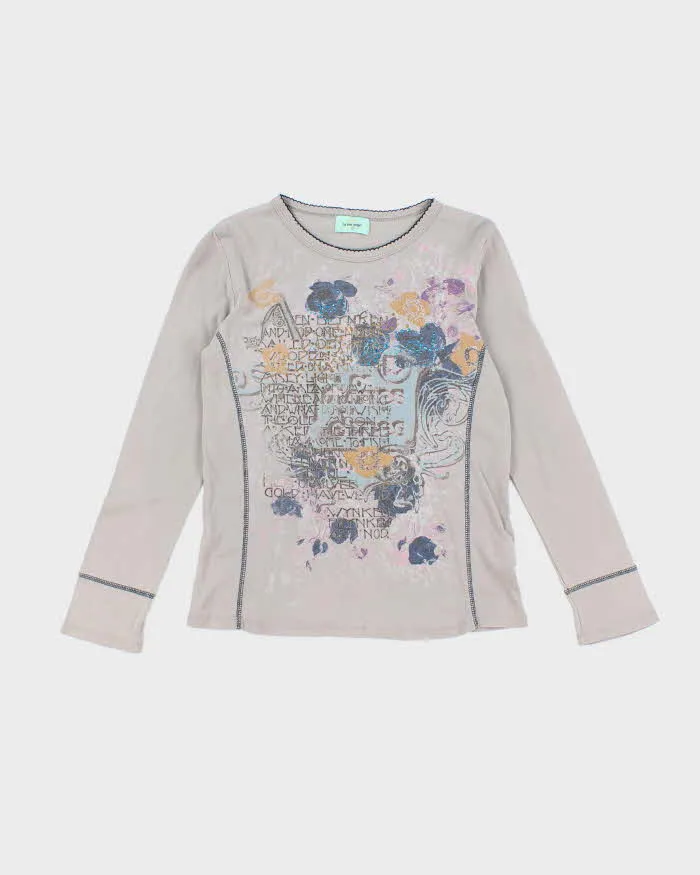 Vintage Y2k 00s To The Angel Long Sleeve Top - M sold by Rokit