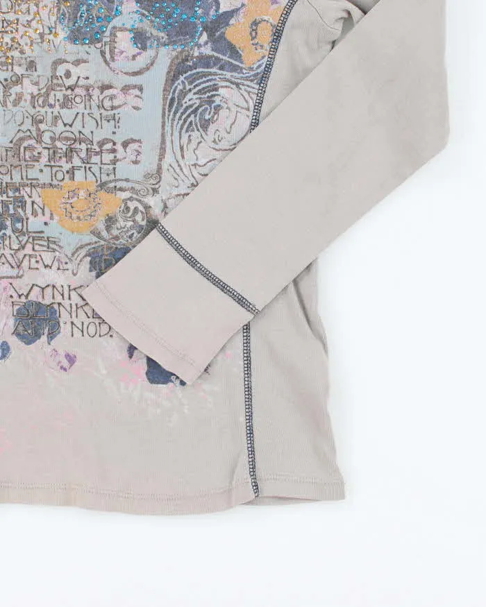 Vintage Y2k 00s To The Angel Long Sleeve Top - M sold by Rokit product image thumbnail 4
