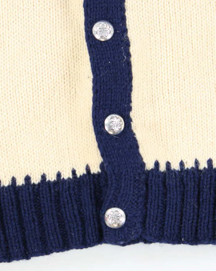 Vintage Handmade Nordic Style Knit Cardigan - M sold by Rokit product image thumbnail 5