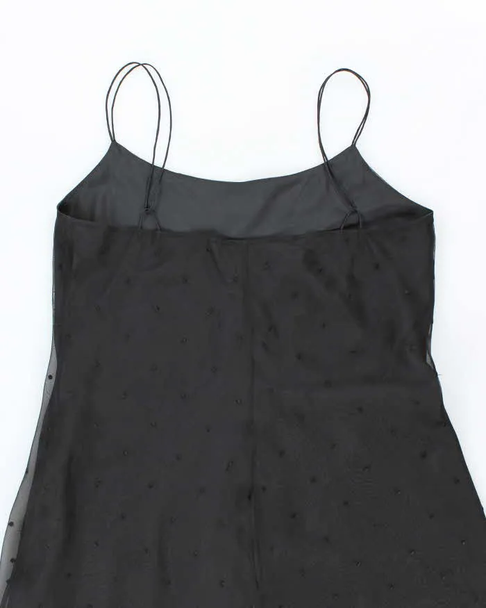 Vintage 90s Ralph Lauren Embroidered Silk Dress - M sold by Rokit product image thumbnail 4