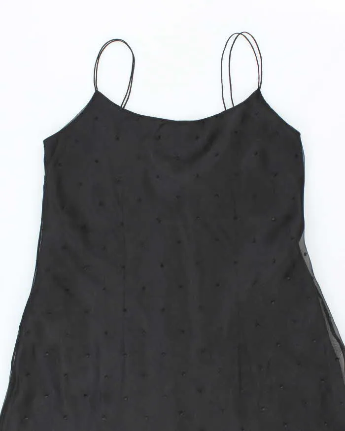 Vintage 90s Ralph Lauren Embroidered Silk Dress - M sold by Rokit product image thumbnail 3