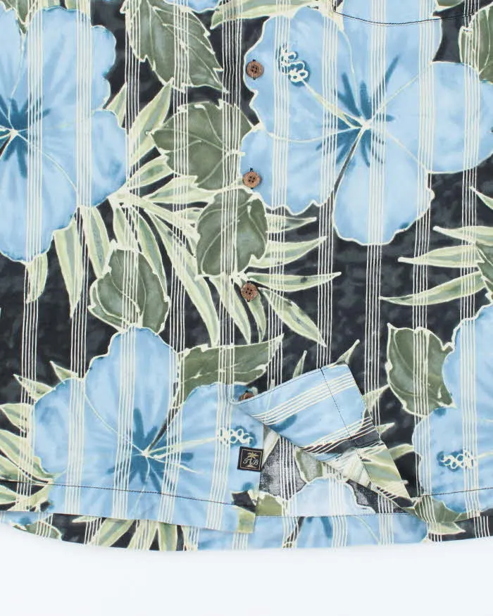 Vintage Y2K Tommy Bahama Floral Printed Hawaiian Shirt - L sold by Rokit product image thumbnail 4