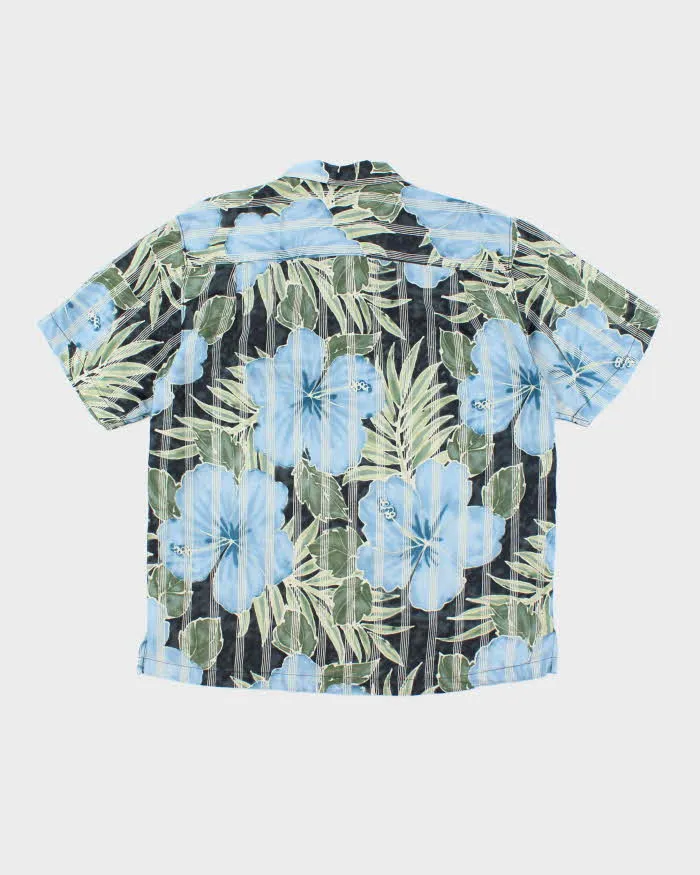 Vintage Y2K Tommy Bahama Floral Printed Hawaiian Shirt - L sold by Rokit product image thumbnail 2