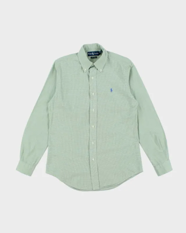 Vintage 2000's Ralph Lauren Checked Long Sleeve Shirt - S sold by Rokit