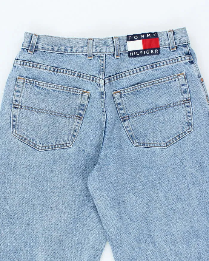 Vintage Y2K Tommy Hilfiger Baggy Fit Light Wash Jeans - W32 L32 sold by Rokit product image thumbnail 4