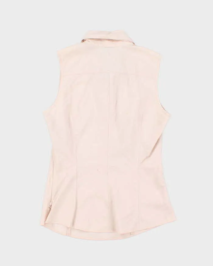 Vintage Burberry Blue Label Sleeveless Blouse - S sold by Rokit product image thumbnail 2