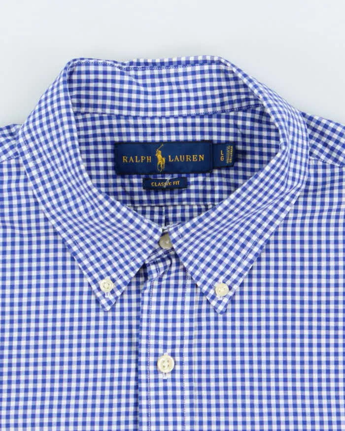Vintage 2000's Ralph Lauren Checked Patterned Long Sleeve Shirt - L sold by Rokit product image thumbnail 5