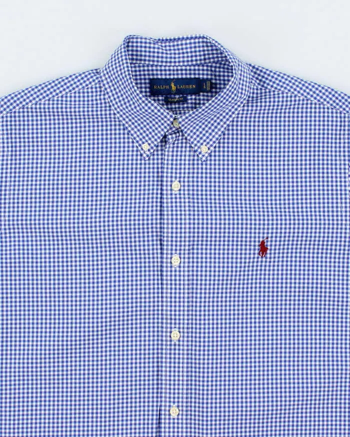 Vintage 2000's Ralph Lauren Checked Patterned Long Sleeve Shirt - L sold by Rokit product image thumbnail 3