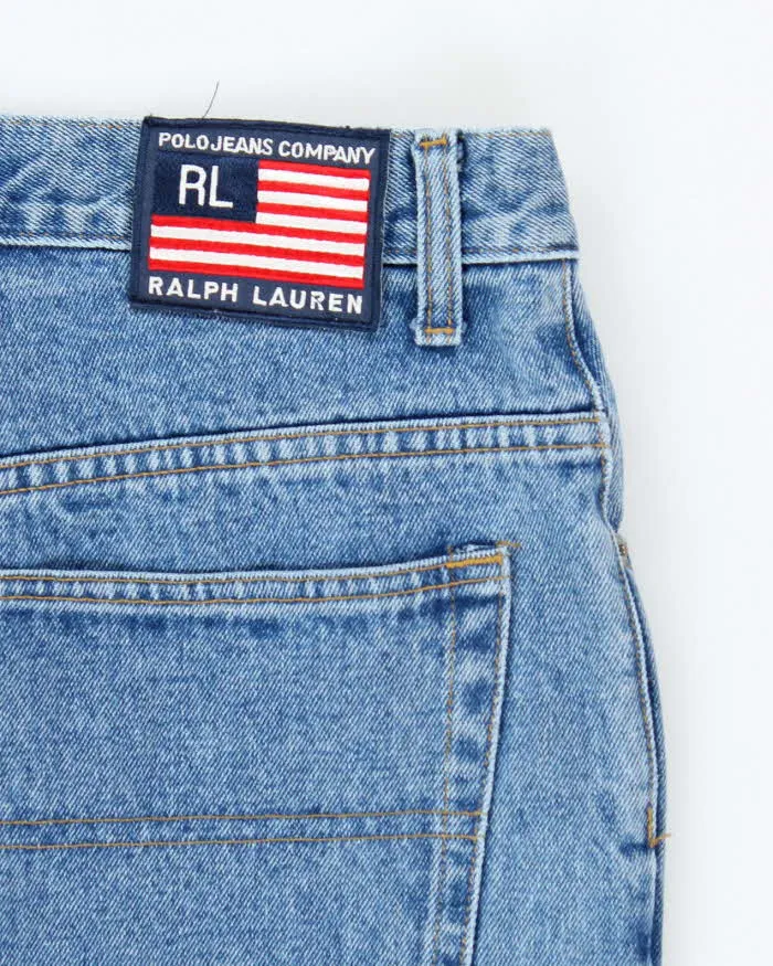 Vintage Y2K Ralph Lauren Polo Medium Wash Relaxed Fit Jeans - W32 L33 sold by Rokit product image thumbnail 5