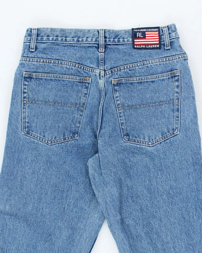 Vintage Y2K Ralph Lauren Polo Medium Wash Relaxed Fit Jeans - W32 L33 sold by Rokit product image thumbnail 4