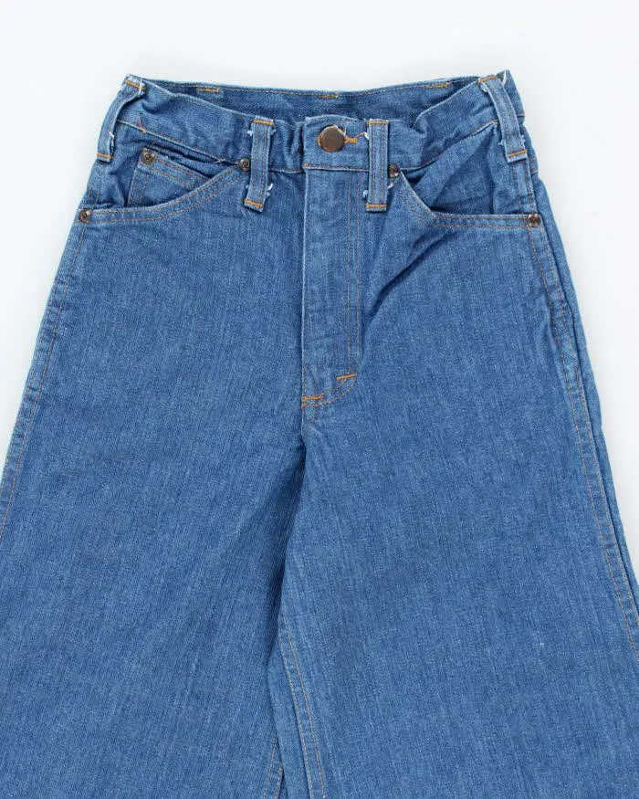 Vintage 80's Bootlegger Medium Wash High Waisted Flared Jeans - W22 L35 sold by Rokit product image thumbnail 3
