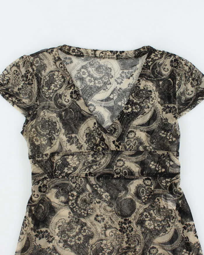 Vintage Y2k 00s St. Vermeer Mesh Top - M sold by Rokit product image thumbnail 3