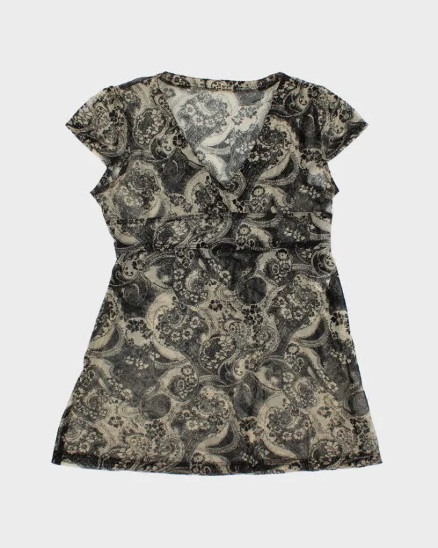 Vintage Y2k 00s  St. Vermeer Mesh Top - M sold by Rokit