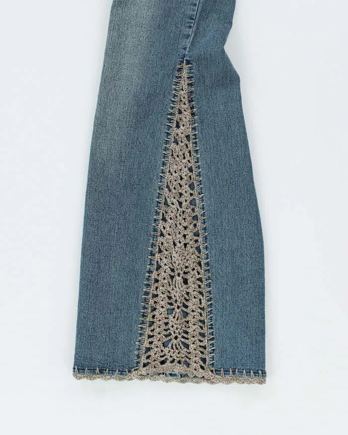Vintage Y2k 00s Armour Crochet Detail Jeans - W34 L32 sold by Rokit product image thumbnail 4