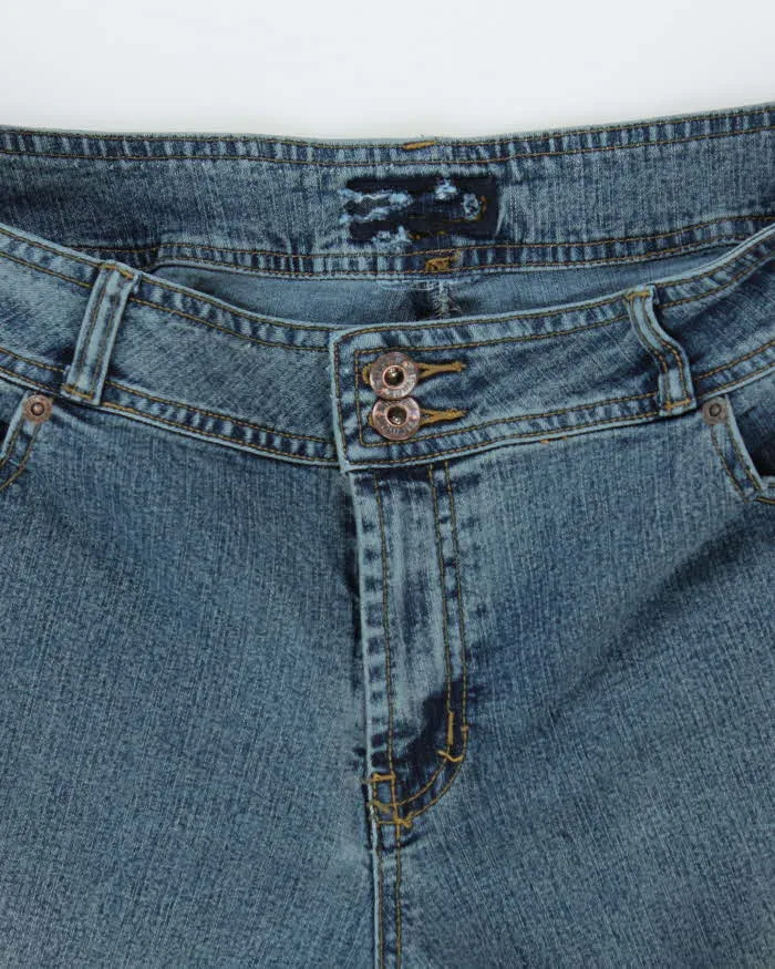 Vintage Y2k 00s Armour Crochet Detail Jeans - W34 L32 sold by Rokit product image thumbnail 5