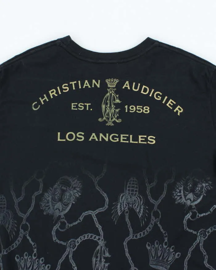 Vintage Y2k 00s Christian Audiger T-shirt - L sold by Rokit product image thumbnail 4
