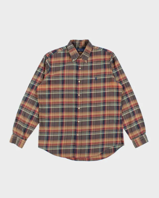 Vintage Ralph Lauren Oversized Flannel Shirt - M sold by Rokit