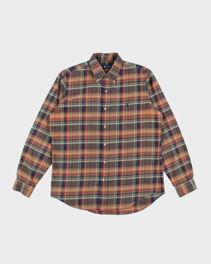 Vintage Ralph Lauren Oversized Flannel Shirt - M sold by Rokit