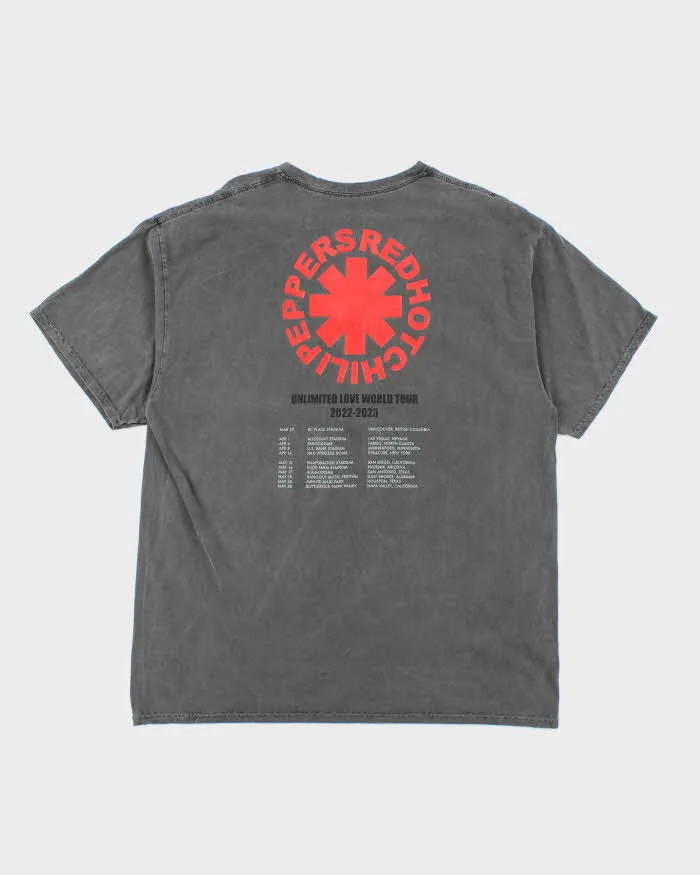 Red Hot Chilli Peppers Faded 2022/23 Tour T-Shirt - XL sold by Rokit product image thumbnail 2