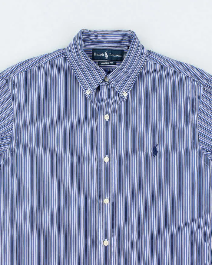 Vintage Ralph Lauren Striped Long Sleeve Shirt - S sold by Rokit product image thumbnail 3