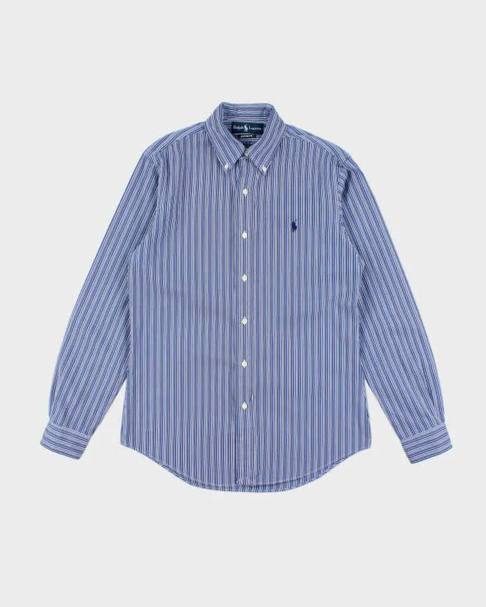 Vintage Ralph Lauren Striped Long Sleeve Shirt - S sold by Rokit
