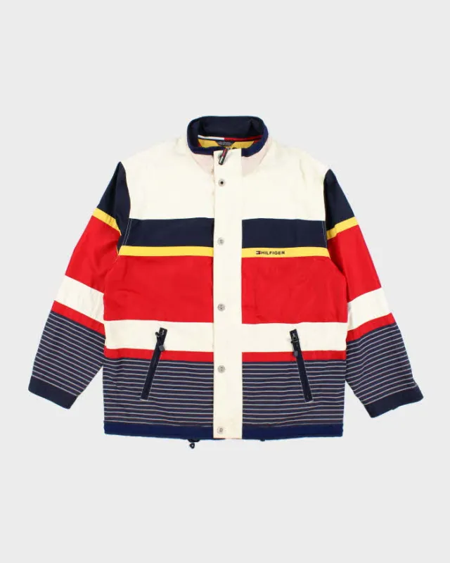 Vintage 90's Tommy Hilfiger Multi Patterned Sailing Jacket - XXL sold by Rokit